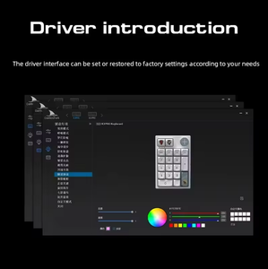 Darmoshark K3 PRO BT Draadloze Numerieke Mechanische Toetsenborden 19 Toetsen Hot Swap Aangepaste Programmering RGB Numeriek Toetsenbord Gaming Toetsenborden - Product Image 6