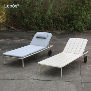 Lit <span class=keywords><strong>de</strong></span> repos extérieur entièrement en aluminium, imperméable, antirouille, pour jardin, terrasse, patio, bord <span class=keywords><strong>de</strong></span> piscine, avec matelas pour <span class=keywords><strong>hôtel</strong></span>, complexe hôtelier, villa - Product Image 6