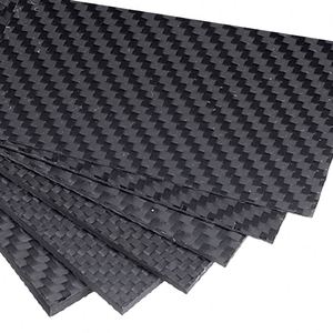 Placa de Fibra de Carbono de Tamaño Personalizado |   Lámina de Fibra de Carbono Industrial Procesada por CNC OEM - Product Image 4