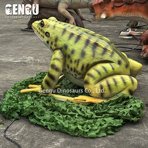 Mô hình ếch hoạt hình thực tế lớn trong nhà khổng lồ di chuyển như thật trang trí cho màn hình thương mại và các sự kiện công viên giải trí - Product Image 2