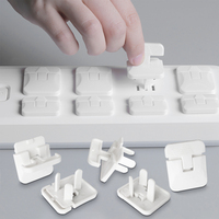 PRODIGY OL008 Cubiertas de Seguridad para Enchufes de Bebé, Plástico ABS, Protector de Enchufes de 3 Clavijas, Asa de Tracción Oculta, para Uso Doméstico, Hecho en Guangdong