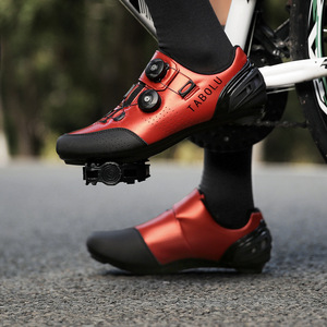 Tabolu Cycling Shoes EVA Rubber Sole Double Buckle Road Mountain Bike Footwear - Product Image 2