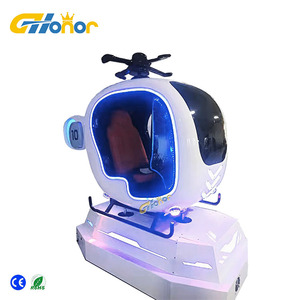 Thương mại 9D VR máy bay trẻ em VR máy bay máy bay bay trò chơi máy với tầm nhìn 360 độ miễn phí VR chuyến bay giả lập - Product Image 5