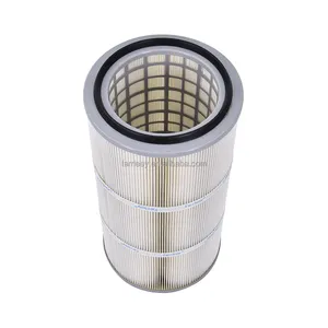 High Quality High Efficiency Powder Anti-Static Dust Remove Cartridge Filter Element For Air