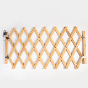 <span class=keywords><strong>Cages</strong></span> pour chiens Intérieur <span class=keywords><strong>Pet</strong></span> Isolation Escalier Porte Clôture En Bois Rétractable Pratique Barrière Sécurité Bébé - Product Image 2