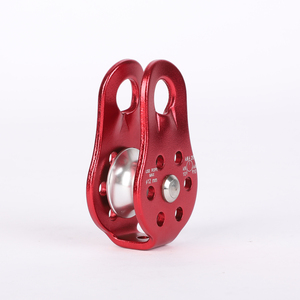 Ròng rọc nhôm đơn nhỏ cho leo núi đá ngoài trời độ cao đi qua thiết bị kéo cố định ròng rọc Sản phẩm bảo vệ mùa thu - Product Image 6