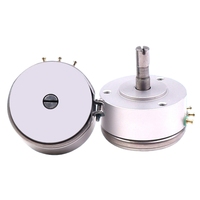 Potentiomètre rotatif de précision en plastique conducteur certifié ROHS WDD35D4, résistance 2K 5K, -55~+125
