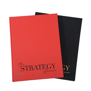 Tùy chỉnh bìa cứng máy tính xách tay Cá nhân hóa in Linen kế hoạch vải máy tính xách tay in ấn Tạp Chí với lá dập - Product Image 3