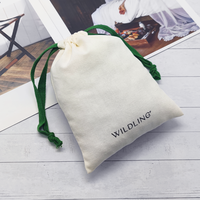 Sac en lin souple pour lunettes de soleil, personnalisable avec votre logo, couleur beige,