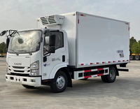 Magitruck 100p Nuevo Camión Refrigerado 4x2 Manual Diésel Euro4, Mini Camión Isuzu con Capacidad de 11-20t para Transporte de Congelados