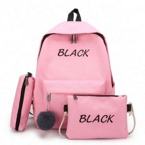 Custom Print Waterproof Polyester Girl <b>Backpack</b> Set 3-Piece <b>School</b> Bag for Multi-Use - Product Image 1