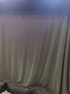SS10 Crystal AB Cristal noir avec robe en tissu noir Cristaux de tissu à coudre en <span class=keywords><strong>strass</strong></span> - Product Image 5