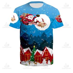 2026 Green <strong>Christmas</strong> Tshirts Family Kids Wholesale Graphic <strong>T</strong>-<strong>Shirts</strong> 3d Print Funny Led Merry <strong>Christmas</strong> <strong>t</strong> <strong>Shirt</strong> <strong>for</strong> Men <strong>Women</strong> - Product Image 4