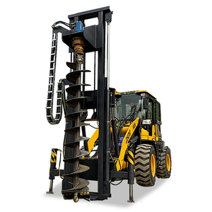 掘削機掘削機小型ホイールローダーポストホール用油圧オーガーアースドリル用 - Product Image 2