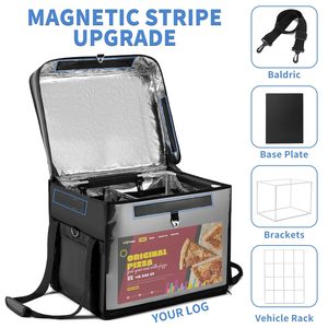 Bolsa de Reparto de Comida Aislada, Impermeable, Universal, para Bicicletas Eléctricas, Scooters, Motocicletas, con Impresión Digital - Product Image 3