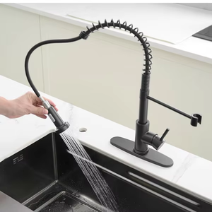 New phong cách hiện đại bếp Vòi kéo ra kéo xuống bếp Mixer Bồn Rửa Nhà Bếp vòi nước với Sprayer bồn rửa vòi nước - Product Image 6