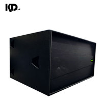 Système audio professionnel à double aimant néodyme de 18 pouces, caisson de basses de 1500 W, haut-parleur de concert