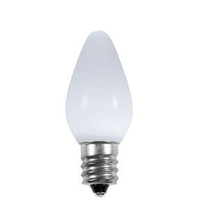 Thương Mại Lớp Giáng Sinh Trang Trí Ngoài Trời Ấm Trắng C7 Bóng Đèn <span class=keywords><strong>LED</strong></span> Mịn Đục - Product Image 2
