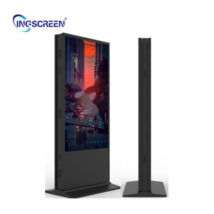 Ingscreen 43 inch tầng thường vụ điện dung/hồng ngoại màn hình cảm ứng Totem trong nhà Áp phích kỹ thuật số <span class=keywords><strong>LCD</strong></span> hai mặt được xây dựng trong kỹ thuật số - Product Image 2