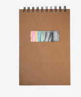 Carnets de Marketing Personnalisés avec Logo, Feuilles et Crayons de Couleur – Coffret Cadeau Promotionnel en Gros