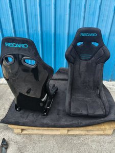 Coprisedile per sedile racing Recaro RSG compatibile con tutti i veicoli per Mazda MX5 MK2 MK3 - Product Image 2