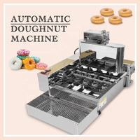 Machine à faire des beignets à la crème longue, entièrement automatique, à double rangée, à gaz, mini, pour faire des beignets
