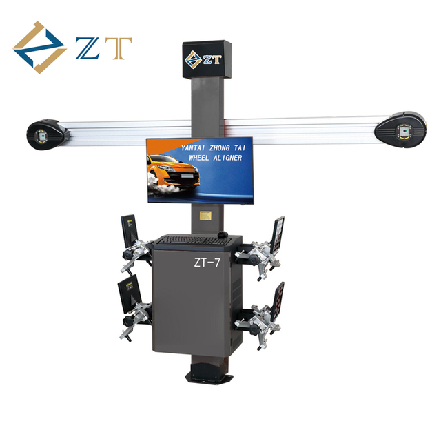 Zhong Tai ZT-7 Intelligent 3D Wheel Alignment Machine for Automotive Repair CE Approval 220v/110V/380V Power Supply 12-Month