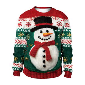 Wholesale 2024 Adults Merry <strong>Christmas</strong> T Shirt Clothes 3D Print Unisex Long Sleeve Tshirts Winter <strong>Ladies</strong> <strong>Christmas</strong> <strong>Sweatshirt</strong> - Product Image 3