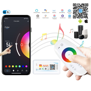 New Arrival jiuan DC5-24V tuya thông minh Wifi & <span class=keywords><strong>RF</strong></span> cảm ứng từ xa <span class=keywords><strong>RGB</strong></span> CCT RGBW <span class=keywords><strong>LED</strong></span> Strip điều khiển với 20m phạm vi và 288 Wát Max tải - Product Image 2