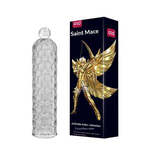 Condón OLO Sensual Wolf Tooth, Funda <span class=keywords><strong>de</strong></span> Silicona para Pene, Juguete para Parejas Adultas, Empaque en <span class=keywords><strong>Caja</strong></span> <span class=keywords><strong>de</strong></span> Color, Venta al por Mayor - Product Image 3