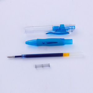 Bolígrafo Gp1008 de 14,5 cm con punta de acero inoxidable, cierre a presión, negro, rojo, azul, azul oscuro, suministros de papelería para escribir - Product Image 4