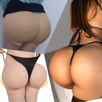 Culotte Gainante en Silicone Rembourrée pour Rehausser les Fesses, Améliorateur de Hanche et Corps, Panty Minceur, Gaine Ventre Plat, Short Remonte-Fesses en Silicone