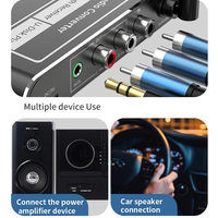 Receptor de Audio Inalámbrico D200 DAC HIFI 5.2, Convertidor Digital a Analógico Coaxial de Aleación de Aluminio