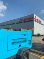 Compresseur d'air à vis portable série PDS d'Airman, moteur diesel PDS420S