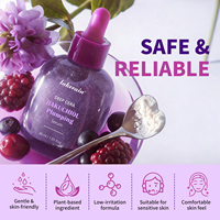 Suero Facial Vegano Iluminador con Vitamina C, para el Cuidado de la Melanina, Blanqueador, con Péptidos