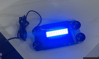 Feux de tableau de bord LED bicolores ambre et bleu VISOR STROBE LIGHTR65 XA1/XB1 R10 CE UKCA conforme à la norme CISPR 25 Classe 3 SAE J595 Classe 1 Neuf
