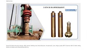 פטיש DTH חדש לגמרי בגודל 14 אינץ' עשוי יציקת סגסוגת פלדה, כלי קידוח ליבה DTH לקידוח סלעים, כרייה ובנייה, 1060 ק\"ג - Product Image 5