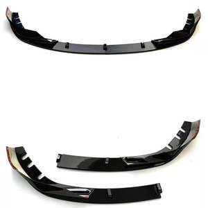 Para <span class=keywords><strong>BMW</strong></span> 3 Series G20 2019-2022 labio delantero y divisores delanteros estilo de competición ABS brillo negro parachoques actualización nueva condición - Product Image 3