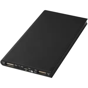 Banque d'alimentation en aluminium 8000 mAh, gadgets personnalisés - Product Image 1