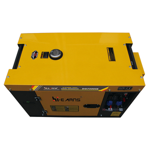 เครื่องกำเนิดไฟฟ้าแบบเงียบ Hi-earns 5.5KW 8KW 10KW เฟสเดียว 50Hz สตาร์ทดิจิตอล สำหรับใช้ในบ้าน มาตรฐาน CE Euro5 รุ่น DG7500SE 5.5kw - Product Image 2