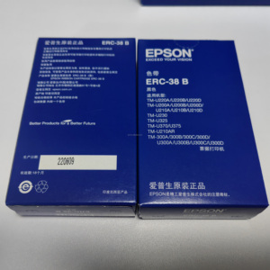 ต้นฉบับสำหรับเครื่องพิมพ์ฉลาก <span class=keywords><strong>Epson</strong></span> <span class=keywords><strong>ERC</strong></span>-38B ความร้อนริบบิ้นสีดำหมึกสำหรับเครื่องพิมพ์ฉลาก - Product Image 2