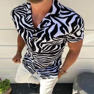Camiseta de Verano 2026 para Hombre, Impresión Digital 3D, Casual, Sólida, Bordada, de Punto Corto, con Avatar Intercultural - Product Image 3