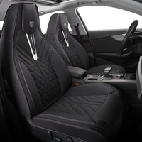 Vente directe de housse de siège de voiture de haute qualité en cuir PU imperméable résistant à l'usure avec fonction de massage