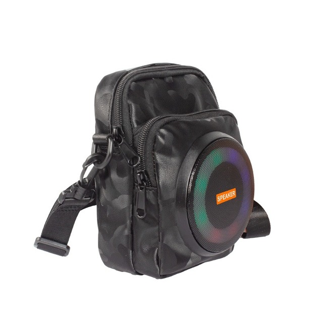 Ch-M801 Backpack Speaker Subwoofer Power Bank Durable Wireless Beach With BT Travel Bag Speaker
