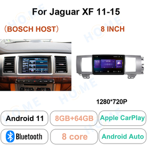 Android 11 para Jaguar XF XFL 2011-2019 reproductor Multimedia Radio GPS unidad principal de navegación estéreo receptor de vídeo pantalla - Product Image 4