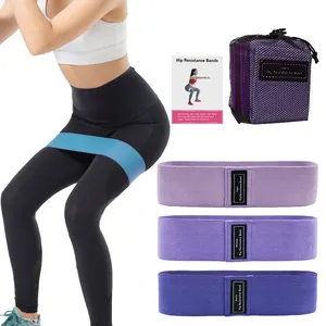 THYFIT Custom Logo Gedruckte Yoga Gym Übung Fitness für Beine Gesäßmuskeln Beute Hip Fabric Resistance Bands