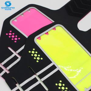 Sac de bras de sport imperméable et respirant, personnalisé en usine, vente en gros, support de téléphone portable, ceinture de course pour les sports de plein air - Product Image 4