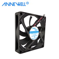 Ventilateur de refroidissement à haut débit d'air 12v 24v DC étanche sans balais PWM 80mm 8015 pour ordinateur
