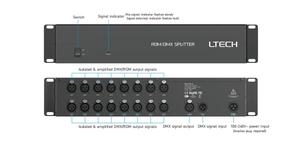 Pour amplificateur de signal d'éclairage de scène LTECH 16 voies DMX/RDM gradateur et distributeur XLR 5 broches - Product Image 6