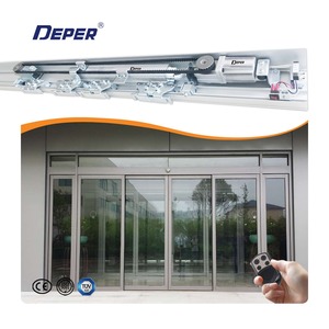 Moderno servizio classico uso commerciale porta in vetro porta scorrevole automatico operatore Slider - Product Image 6